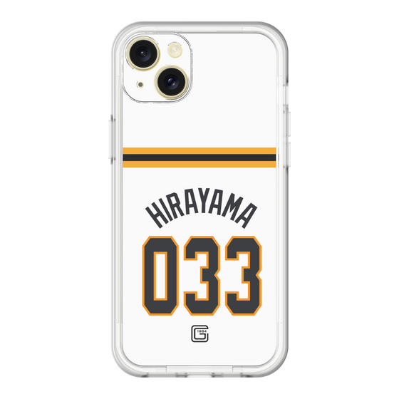 スリムプロテクションプレミアムケース［ 読売ジャイアンツ - #033 HIRAYAMA - ホーム ］