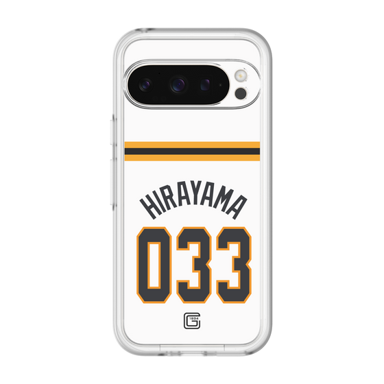 スリムプロテクションプレミアムケース［ 読売ジャイアンツ - #033 HIRAYAMA - ホーム ］