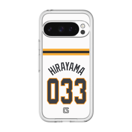スリムプロテクションプレミアムケース［ 読売ジャイアンツ - #033 HIRAYAMA - ホーム ］