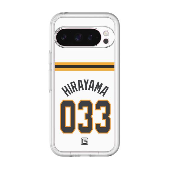 スリムプロテクションプレミアムケース［ 読売ジャイアンツ - #033 HIRAYAMA - ホーム ］