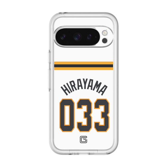スリムプロテクションプレミアムケース［ 読売ジャイアンツ - #033 HIRAYAMA - ホーム ］