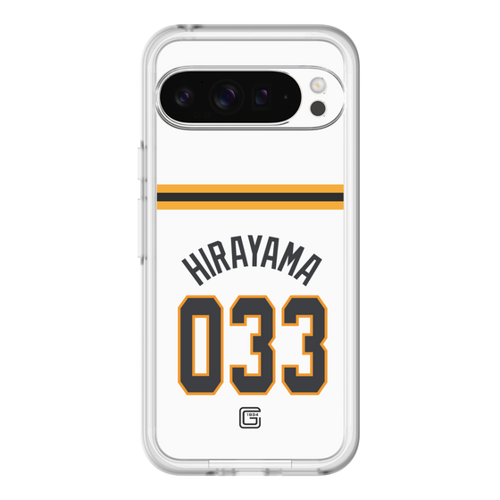 スリムプロテクションプレミアムケース［ 読売ジャイアンツ - #033 HIRAYAMA - ホーム ］