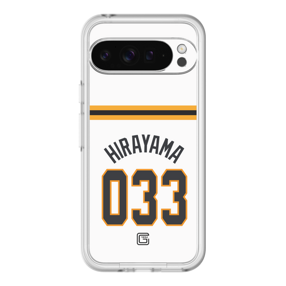 スリムプロテクションプレミアムケース［ 読売ジャイアンツ - #033 HIRAYAMA - ホーム ］