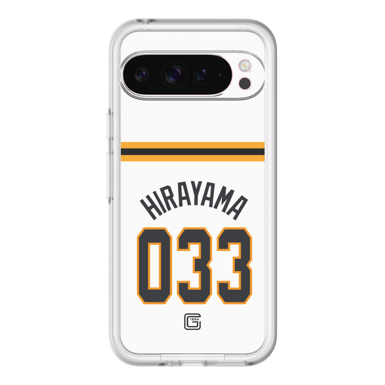 スリムプロテクションプレミアムケース［ 読売ジャイアンツ - #033 HIRAYAMA - ホーム ］