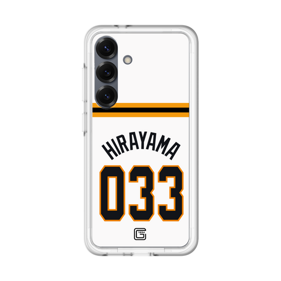 スリムプロテクションプレミアムケース［ 読売ジャイアンツ - #033 HIRAYAMA - ホーム ］