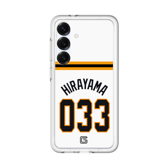 スリムプロテクションプレミアムケース［ 読売ジャイアンツ - #033 HIRAYAMA - ホーム ］