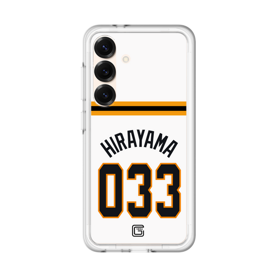 スリムプロテクションプレミアムケース［ 読売ジャイアンツ - #033 HIRAYAMA - ホーム ］