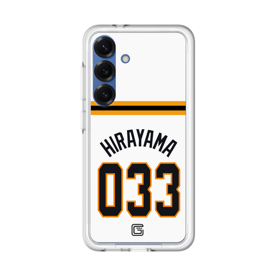 スリムプロテクションプレミアムケース［ 読売ジャイアンツ - #033 HIRAYAMA - ホーム ］