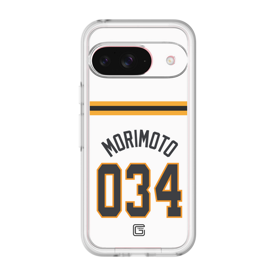 スリムプロテクションプレミアムケース［ 読売ジャイアンツ - #034 MORIMOTO - ホーム ］