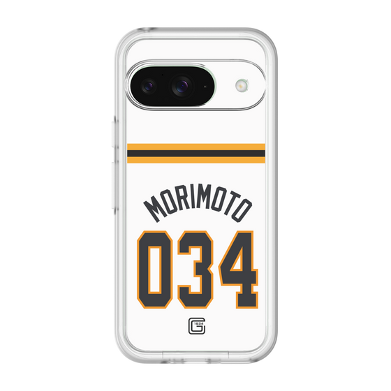 スリムプロテクションプレミアムケース［ 読売ジャイアンツ - #034 MORIMOTO - ホーム ］