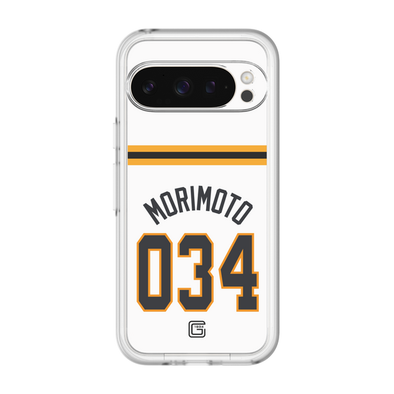 スリムプロテクションプレミアムケース［ 読売ジャイアンツ - #034 MORIMOTO - ホーム ］