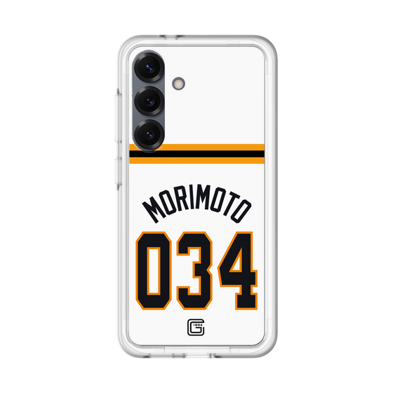 スリムプロテクションプレミアムケース［ 読売ジャイアンツ - #034 MORIMOTO - ホーム ］