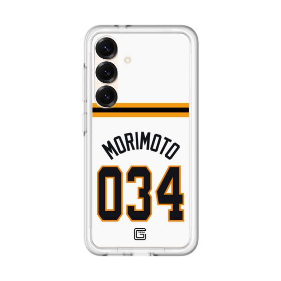 スリムプロテクションプレミアムケース［ 読売ジャイアンツ - #034 MORIMOTO - ホーム ］
