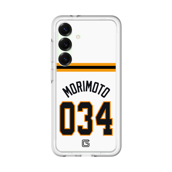 スリムプロテクションプレミアムケース［ 読売ジャイアンツ - #034 MORIMOTO - ホーム ］