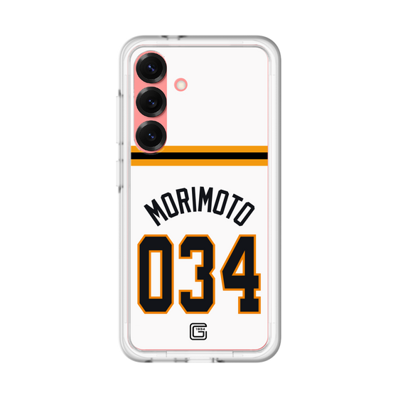 スリムプロテクションプレミアムケース［ 読売ジャイアンツ - #034 MORIMOTO - ホーム ］