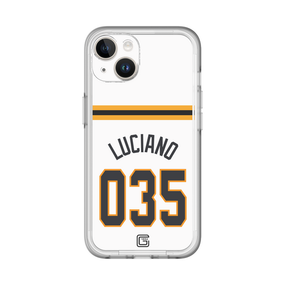 スリムプロテクションプレミアムケース［ 読売ジャイアンツ - #035 LUCIANO - ホーム ］