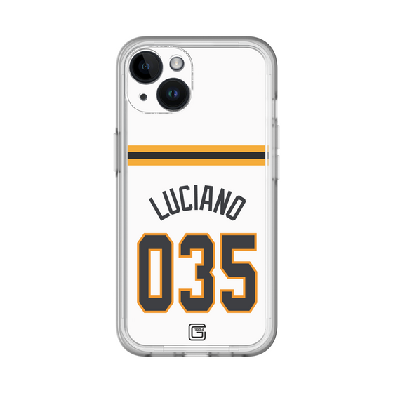 スリムプロテクションプレミアムケース［ 読売ジャイアンツ - #035 LUCIANO - ホーム ］