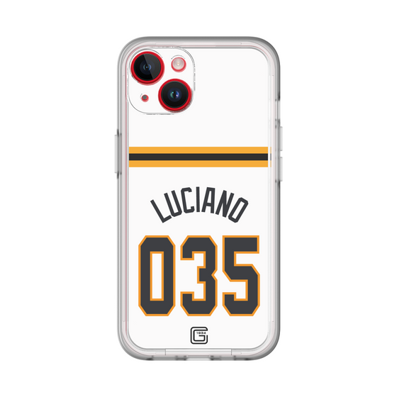 スリムプロテクションプレミアムケース［ 読売ジャイアンツ - #035 LUCIANO - ホーム ］