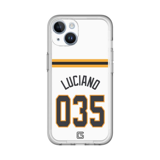 スリムプロテクションプレミアムケース［ 読売ジャイアンツ - #035 LUCIANO - ホーム ］