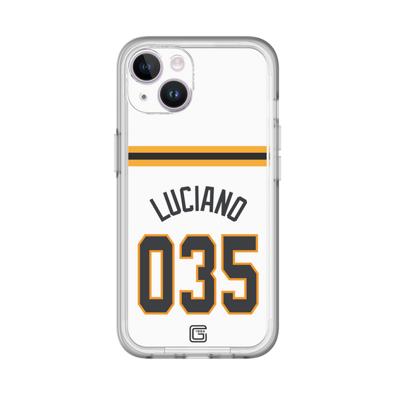 スリムプロテクションプレミアムケース［ 読売ジャイアンツ - #035 LUCIANO - ホーム ］