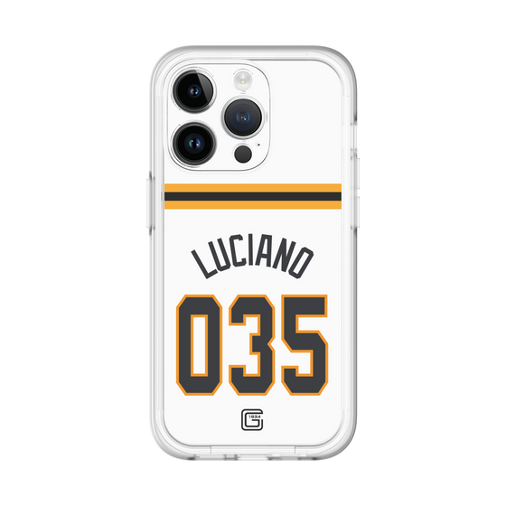 スリムプロテクションプレミアムケース［ 読売ジャイアンツ - #035 LUCIANO - ホーム ］