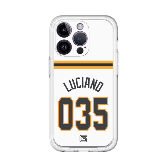 スリムプロテクションプレミアムケース［ 読売ジャイアンツ - #035 LUCIANO - ホーム ］