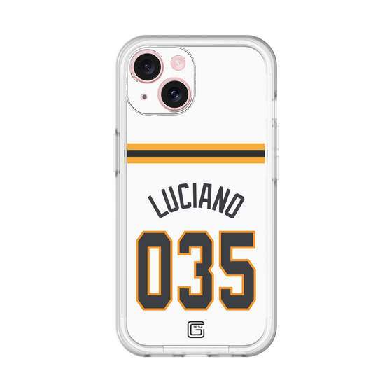 スリムプロテクションプレミアムケース［ 読売ジャイアンツ - #035 LUCIANO - ホーム ］