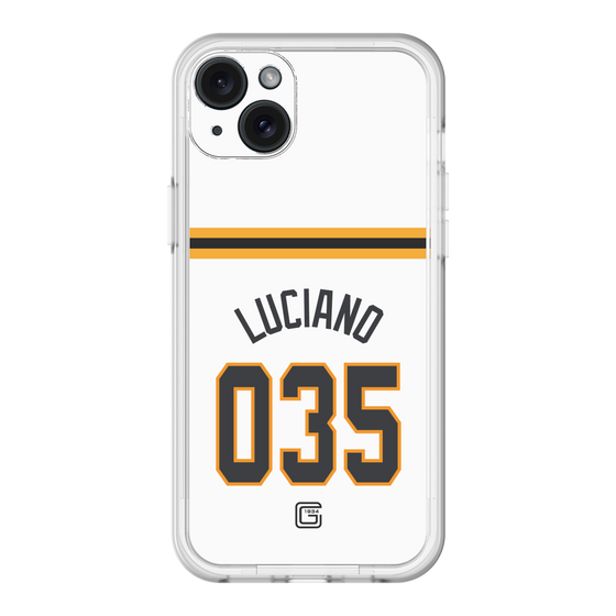 スリムプロテクションプレミアムケース［ 読売ジャイアンツ - #035 LUCIANO - ホーム ］