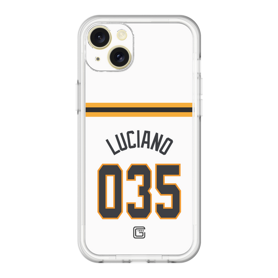 スリムプロテクションプレミアムケース［ 読売ジャイアンツ - #035 LUCIANO - ホーム ］