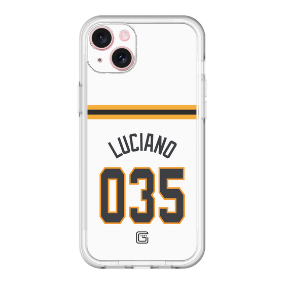 スリムプロテクションプレミアムケース［ 読売ジャイアンツ - #035 LUCIANO - ホーム ］