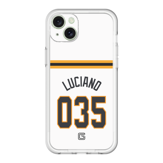 スリムプロテクションプレミアムケース［ 読売ジャイアンツ - #035 LUCIANO - ホーム ］