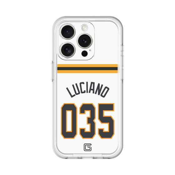 スリムプロテクションプレミアムケース［ 読売ジャイアンツ - #035 LUCIANO - ホーム ］
