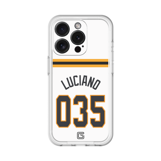 スリムプロテクションプレミアムケース［ 読売ジャイアンツ - #035 LUCIANO - ホーム ］