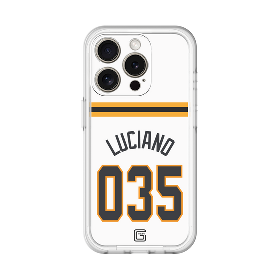 スリムプロテクションプレミアムケース［ 読売ジャイアンツ - #035 LUCIANO - ホーム ］