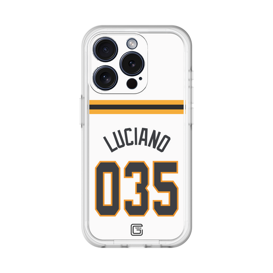 スリムプロテクションプレミアムケース［ 読売ジャイアンツ - #035 LUCIANO - ホーム ］