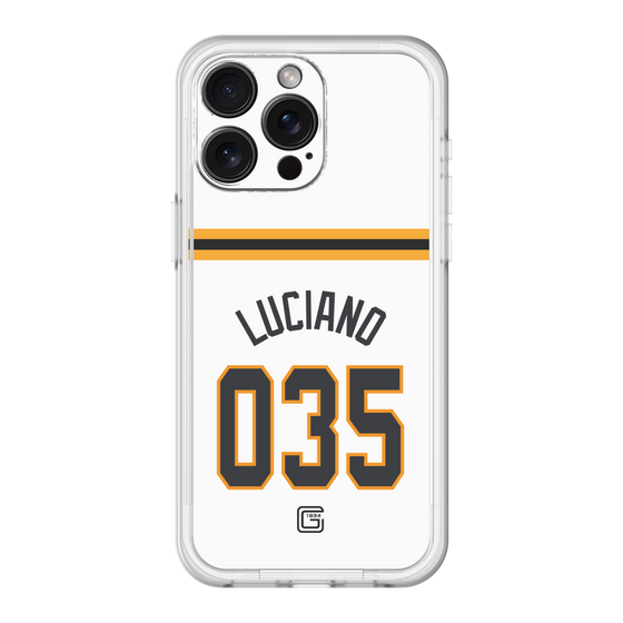 スリムプロテクションプレミアムケース［ 読売ジャイアンツ - #035 LUCIANO - ホーム ］