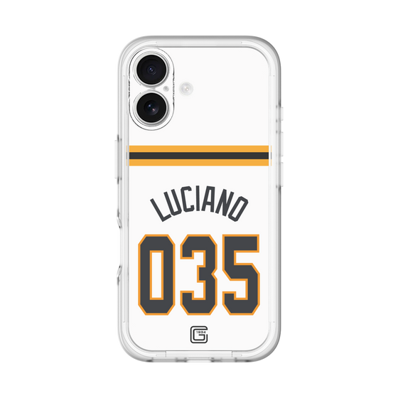 スリムプロテクションプレミアムケース［ 読売ジャイアンツ - #035 LUCIANO - ホーム ］