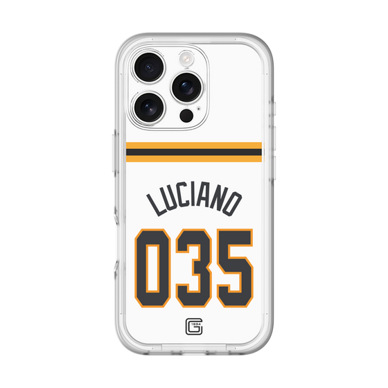 スリムプロテクションプレミアムケース［ 読売ジャイアンツ - #035 LUCIANO - ホーム ］