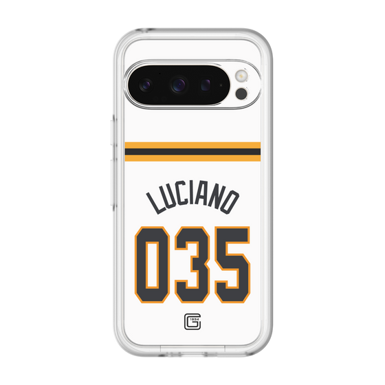 スリムプロテクションプレミアムケース［ 読売ジャイアンツ - #035 LUCIANO - ホーム ］