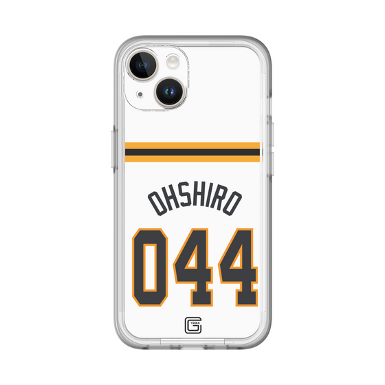 スリムプロテクションプレミアムケース［ 読売ジャイアンツ - #044 OHSHIRO - ホーム ］
