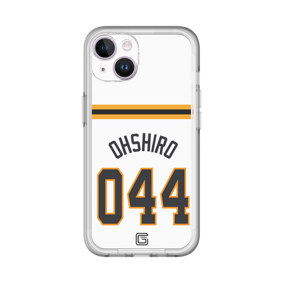 スリムプロテクションプレミアムケース［ 読売ジャイアンツ - #044 OHSHIRO - ホーム ］