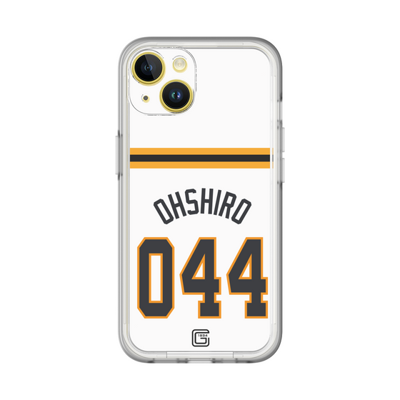 スリムプロテクションプレミアムケース［ 読売ジャイアンツ - #044 OHSHIRO - ホーム ］