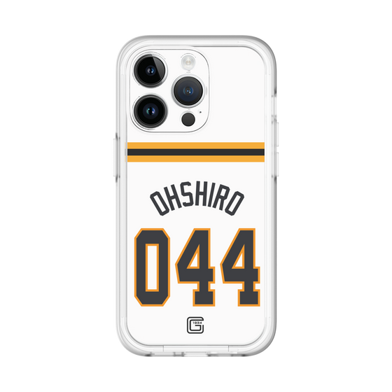 スリムプロテクションプレミアムケース［ 読売ジャイアンツ - #044 OHSHIRO - ホーム ］