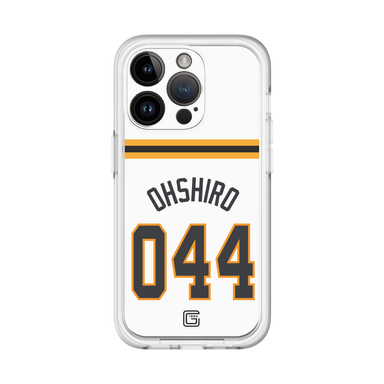 スリムプロテクションプレミアムケース［ 読売ジャイアンツ - #044 OHSHIRO - ホーム ］