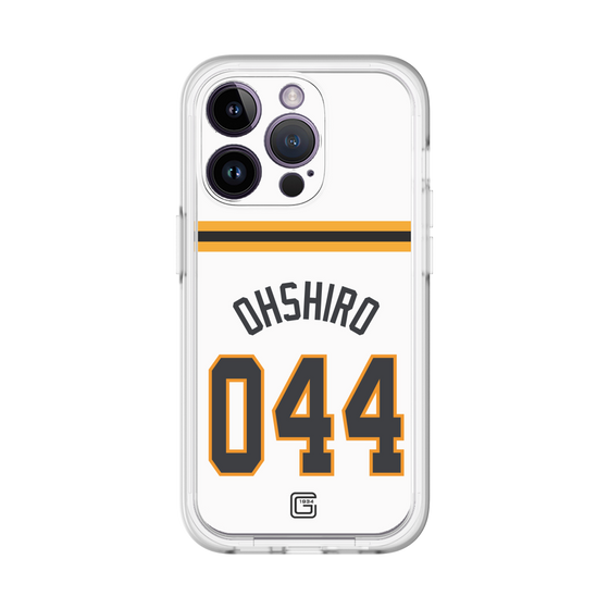 スリムプロテクションプレミアムケース［ 読売ジャイアンツ - #044 OHSHIRO - ホーム ］