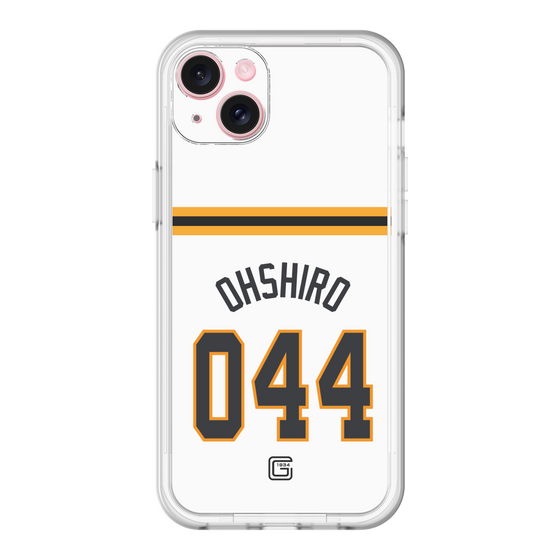 スリムプロテクションプレミアムケース［ 読売ジャイアンツ - #044 OHSHIRO - ホーム ］