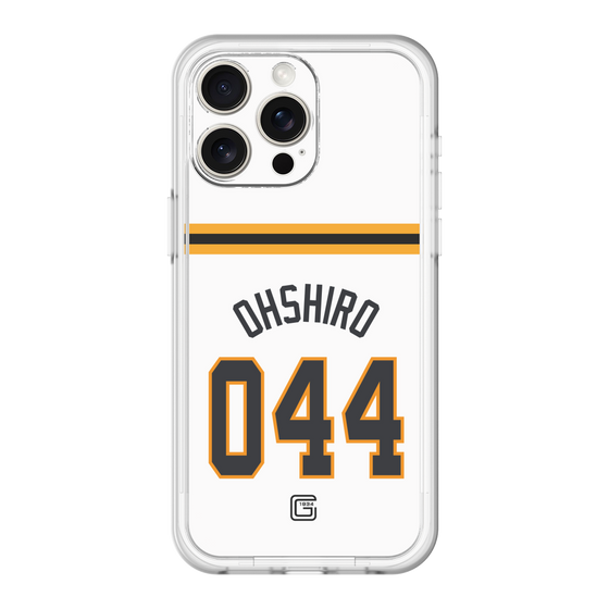 スリムプロテクションプレミアムケース［ 読売ジャイアンツ - #044 OHSHIRO - ホーム ］