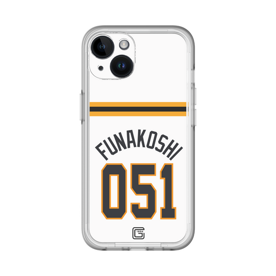 スリムプロテクションプレミアムケース［ 読売ジャイアンツ - #051 FUNAKOSHI - ホーム ］
