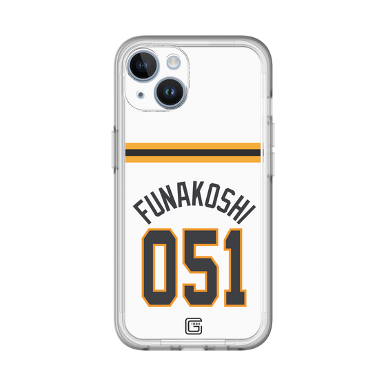 スリムプロテクションプレミアムケース［ 読売ジャイアンツ - #051 FUNAKOSHI - ホーム ］