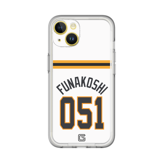 スリムプロテクションプレミアムケース［ 読売ジャイアンツ - #051 FUNAKOSHI - ホーム ］